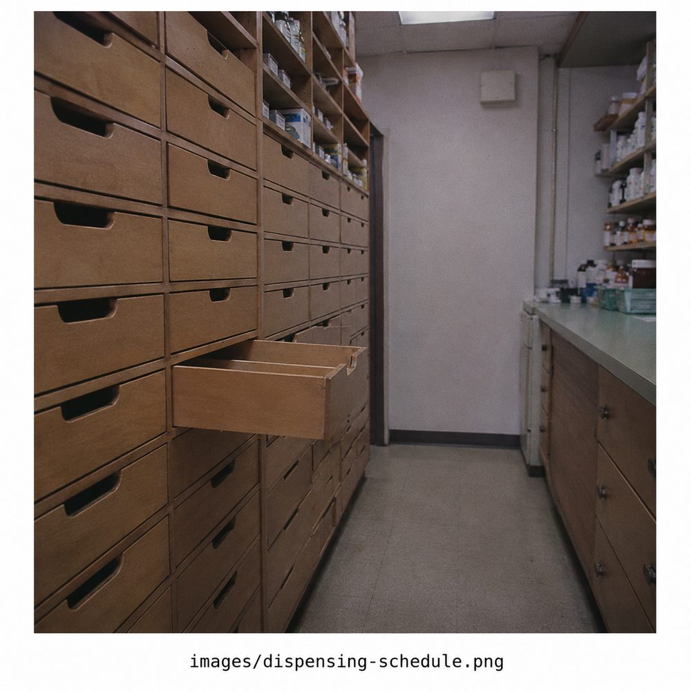 Dispensing schedule