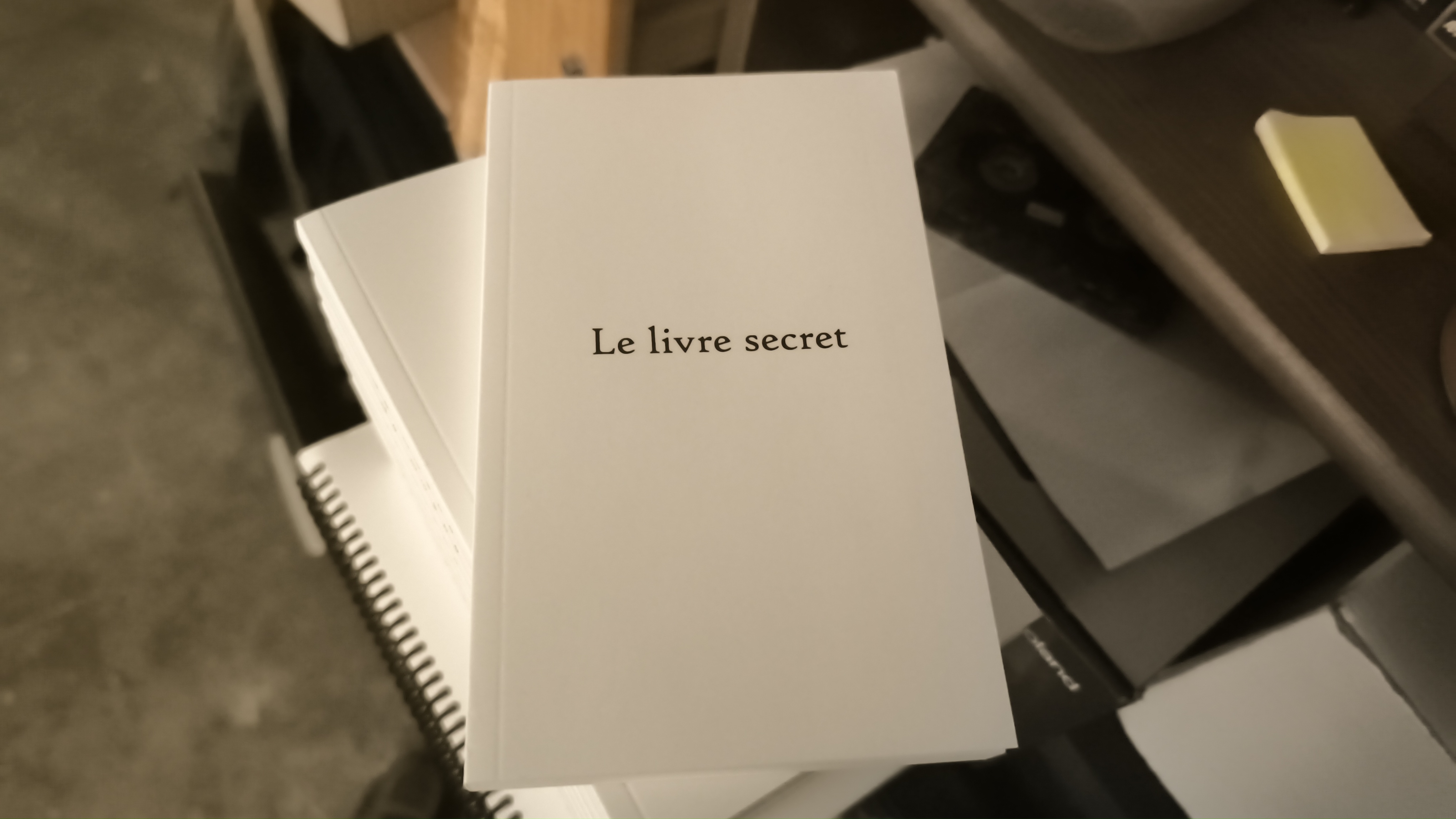 Couverture du livre secret
